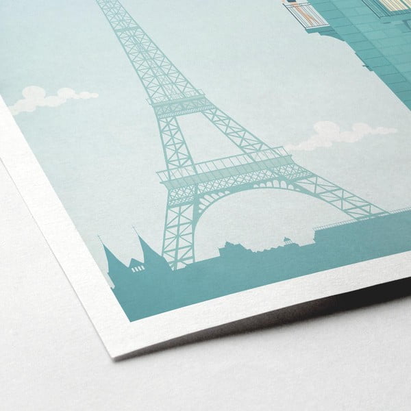 Poszter Paris, 30x40 cm - Travelposter-image-2