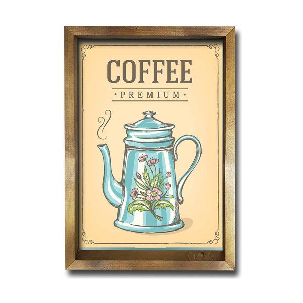 Kép 35x50 cm Coffee Premium – Wallity