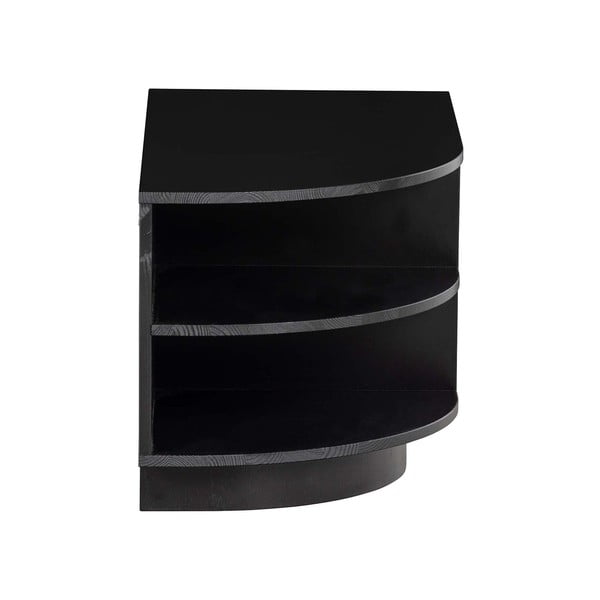 Fekete borovi fenyő moduláris TV-állvány 78x40 cm Finca – WOOOD-image-4