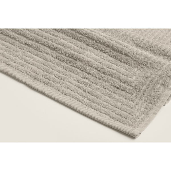 Bézs pamut törölköző és fürdőlepedő készlet 2 db-os - Foutastic-image-2