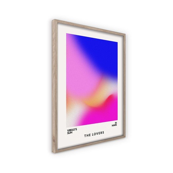 Nyomtatott keretezett kép 50x70 cm Love Flow – Styler-image-4