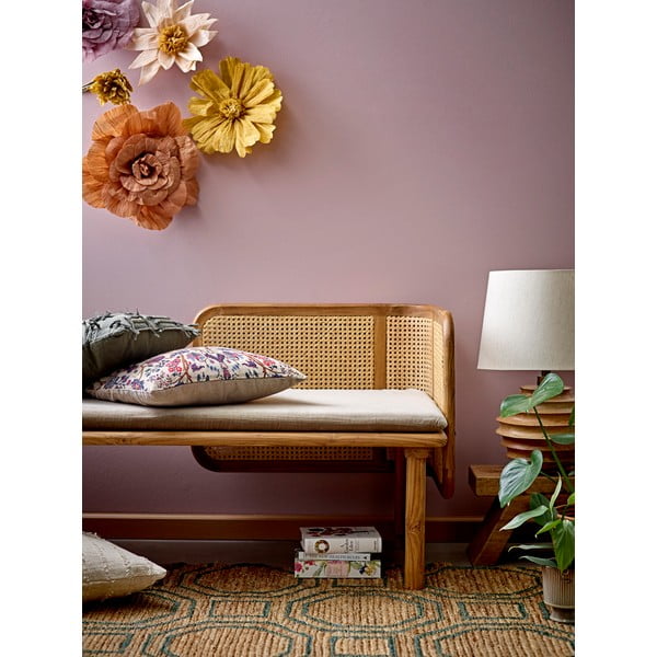 Sötét natúr színű asztali lámpa textil búrával (magasság 54 cm) Svale – Bloomingville-image-3