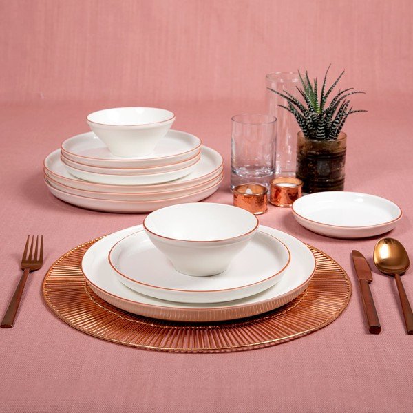 Classical 16 db-os porcelán étkészlet - Güral Porselen-image-1