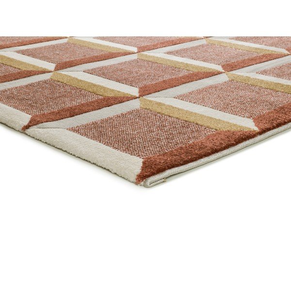 Terrakotta színű szőnyeg 200x290 cm Amara – Universal-image-4