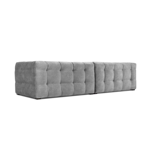 Vesta szürke bársony kanapé, 280 cm - Windsor & Co Sofas-image-4