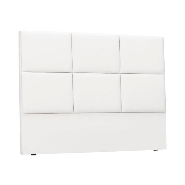 Aude fehér kárpitozott ágytámla, 160 x 120 cm - THE CLASSIC LIVING