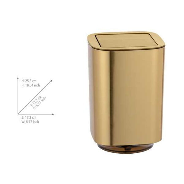 Auron aranyszínű fürdőszobai szemetes - Wenko-image-2