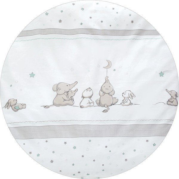 Világosszürke járóka 119x104 cm Sternenzauber – Roba-image-3