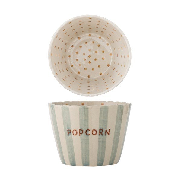 Világoszöld-krémszínű kerámia szervírozó tálka 1,9 l Chip – Bloomingville-image-4