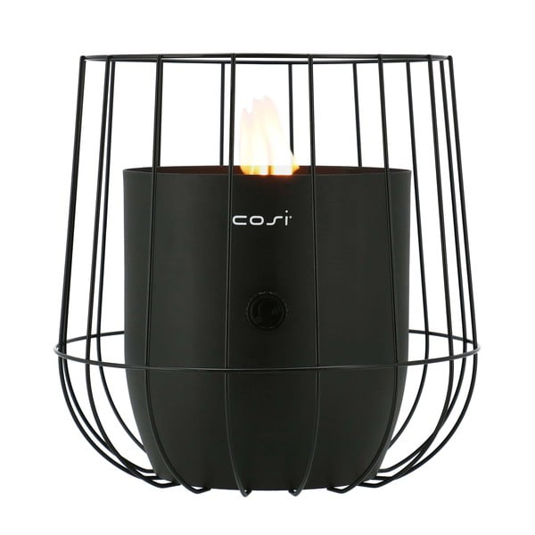 Basket fekete gázlámpa, magasság 31 cm - Cosi