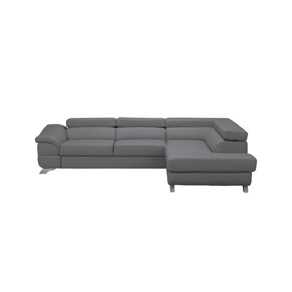 Gamma szürke kihúzható kanapé tárolóval - Windsor & Co Sofas-image-1