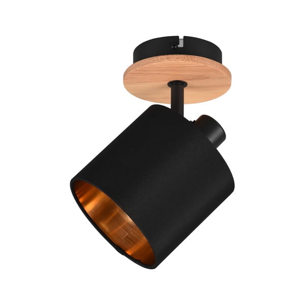 Fekete-natúr színű spotlámpa ø 12 cm Tommy – Reality-image-2