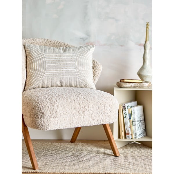 Lenkeverék díszpárna 35x50 cm Chun – Bloomingville-image-1