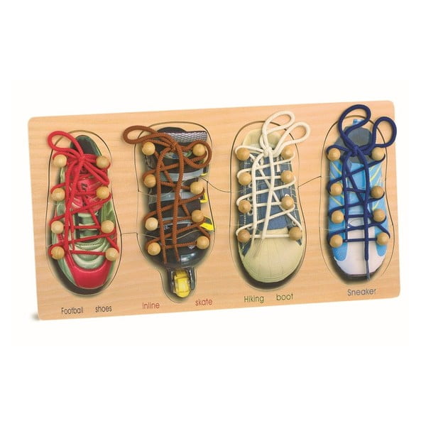 Tryshoes cipőfűzést oktató játék - Legler