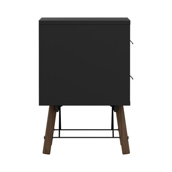 Sötétbarna éjjeliszekrény Ry – Tvilum-image-3
