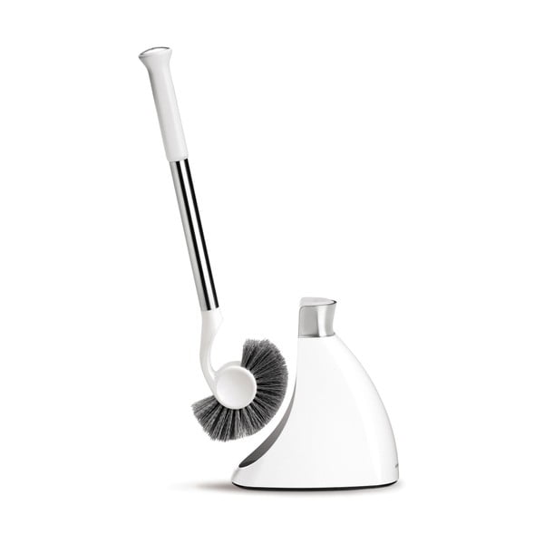 Fehér acél wc-kefe - simplehuman-image-4
