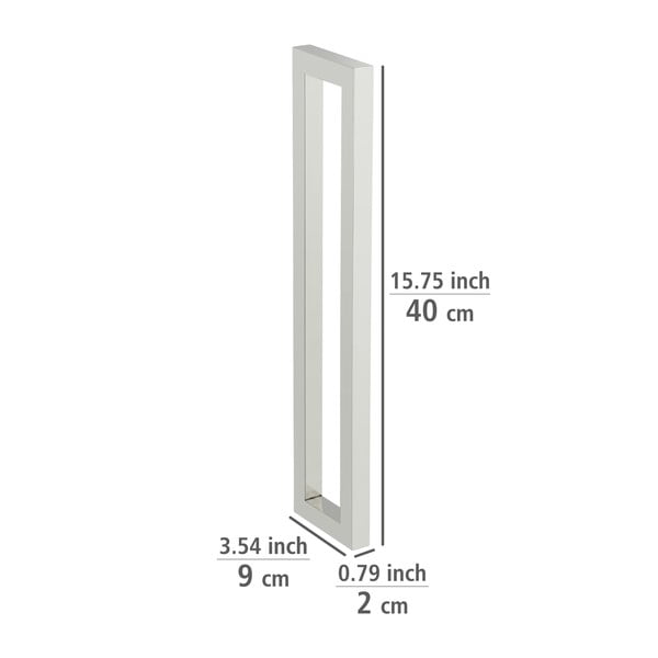 Fali rozsdamentes acél törölközőtartó Reitani – Wenko-image-2