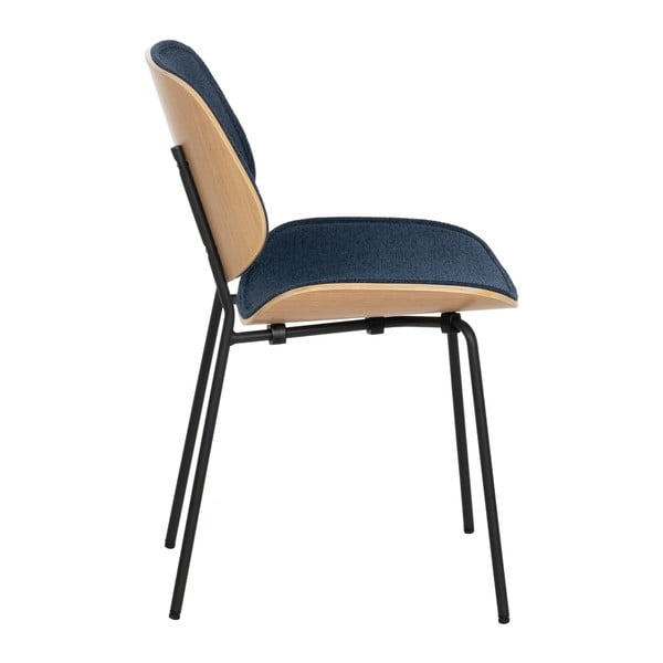 Sötétkék étkezőszék szett 2 db-os Elio – Ixia-image-3