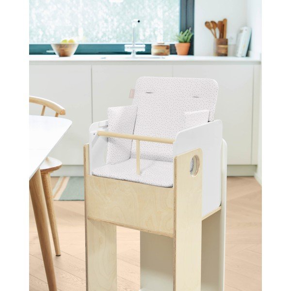 Fehér etetőszék huzat Nuun – Kave Home-image-1