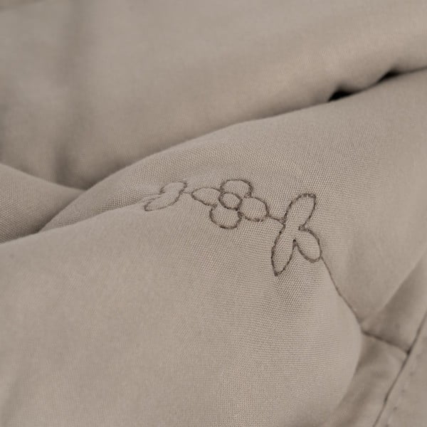 Szürkésbarna steppelt ágytakaró 240x260 cm – Ixia-image-3