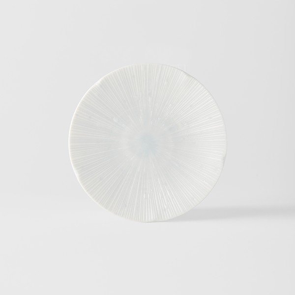 Világoskék kerámia desszertes tányér ø 13 cm ICE WHITE - MIJ-image-2