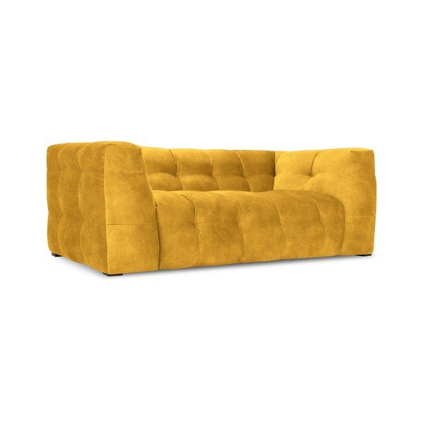 Vesta sárga bársony kanapé, 208 cm - Windsor & Co Sofas-image-3