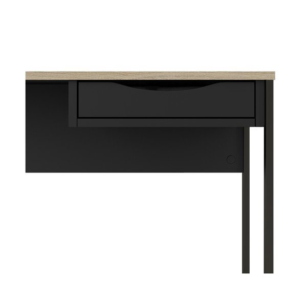 Function Plus fekete íróasztal, 110 x 48 cm - Tvilum-image-4