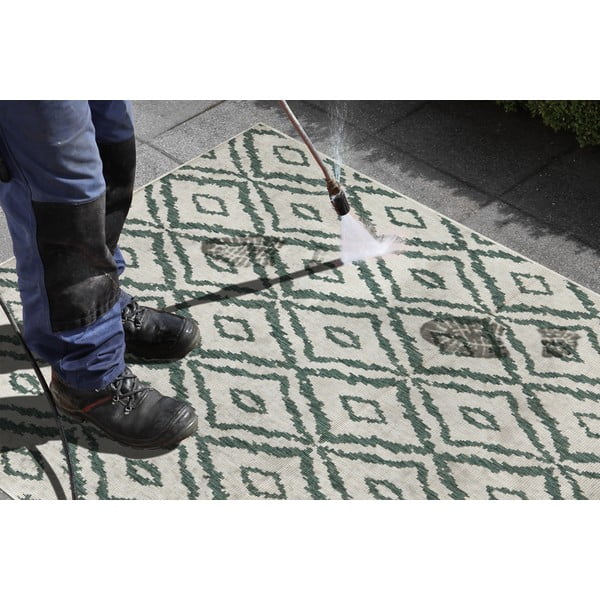 Rio zöld-fehér kültéri szőnyeg, 200 x 290 cm - NORTHRUGS-image-1