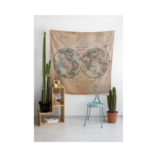 Faliszőnyeg 140x140 cm The World – Really Nice Things-image-1