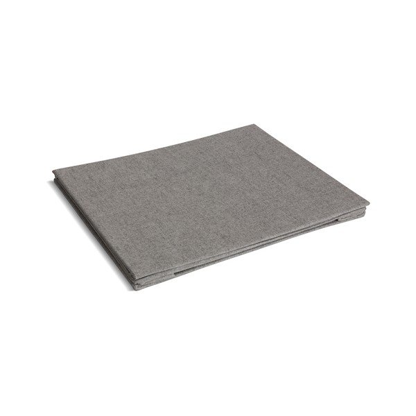 Szürke fedeles textil tárolódoboz 46x56x16 cm Soft Storage Low – Bigso-image-4
