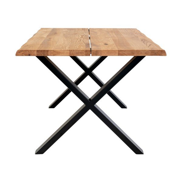 Toulon étkezőasztal tömör tölgyfa asztallappal, 140 x 95 cm - House Nordic-image-4