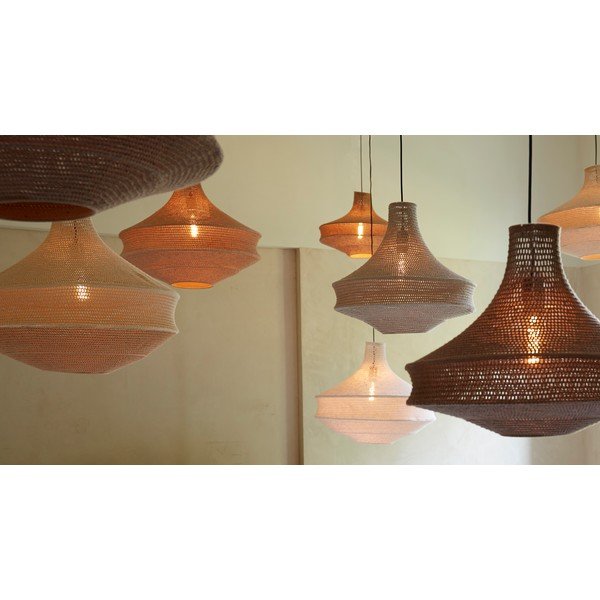 Krémszínű lámpabúra ø 60 cm Viggo – Light & Living-image-3