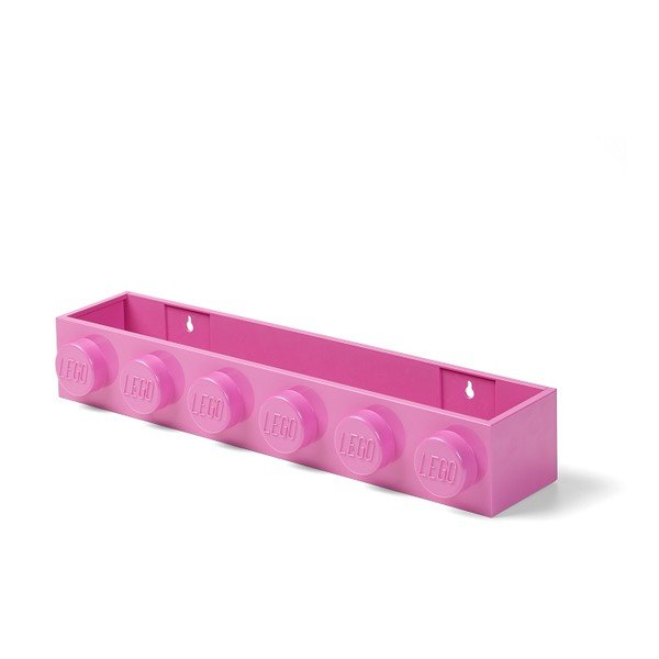 Sleek gyerek rózsaszín kisméretű fali polc - LEGO®-image-2