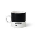 Fekete kerámia eszpresszó bögre 120 ml Espresso Black 419 – Pantone