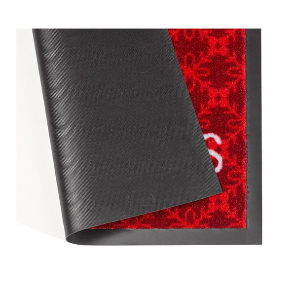 Merry Christmas piros lábtörlő, 40 x 60 cm - Hanse Home-image-1