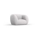 Világosszürke buklé fotel Essen – Cosmopolitan Design