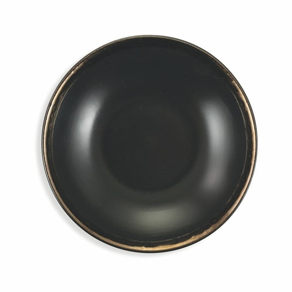 Naima 18 db-os fekete agyagkerámia étkészlet - Villa d´Este-image-3