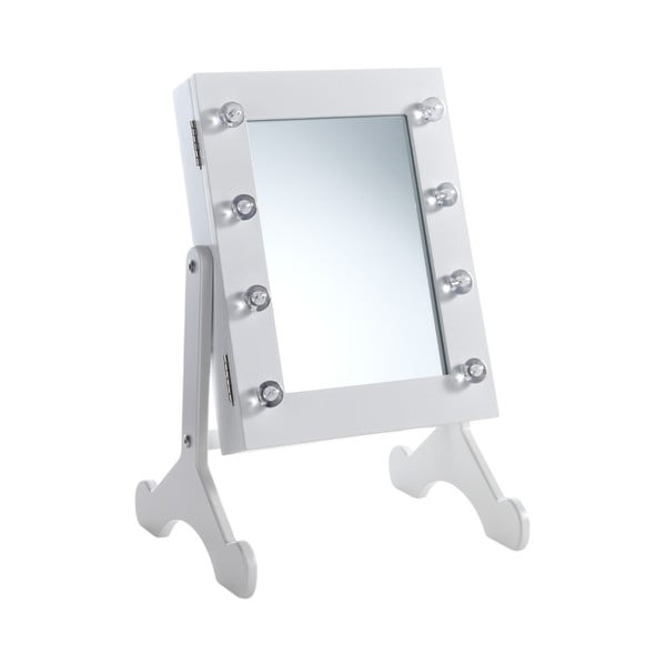 Kozmetikai tükör világítással 29x44 cm Coffer Lux LED – Tomasucci