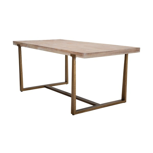 Natúr színű étkezőasztal 180x90 cm Ankara – Mauro Ferretti-image-3