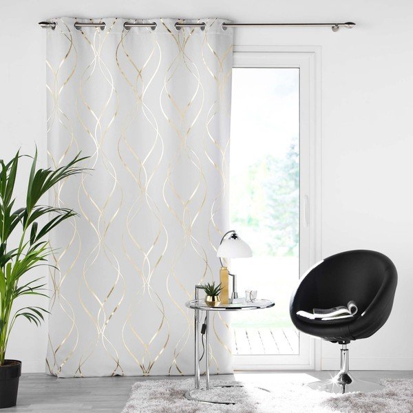 Világosszürke sötétítő függöny 135x240 cm Elise – douceur d'intérieur-image-2