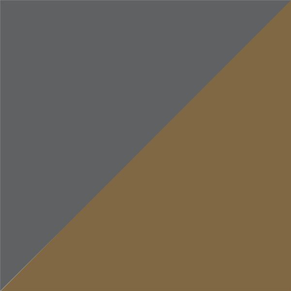 Ella szürke-aranyszínű polcos állvány - CosmoLiving by Cosmopolitan-image-1