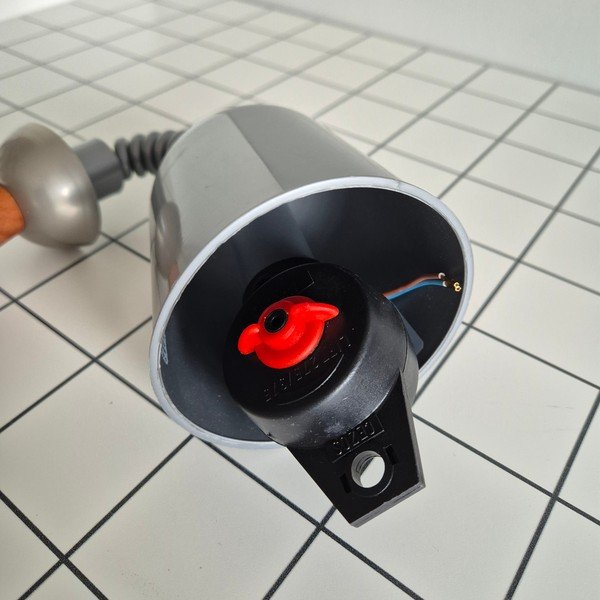 Ezüstszínű-sötétbarna függőlámpa üveg búrával ø 30 cm Ciara – LAMKUR-image-4