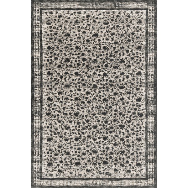 Antracitszürke gyapjú szőnyeg 200x300 cm Agnus Classic – Agnella