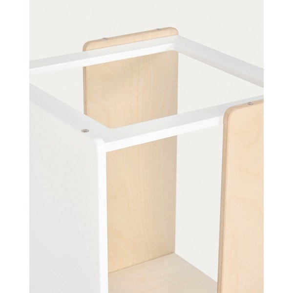 Fehér-natúr színű tanulótorony Nuun – Kave Home-image-4