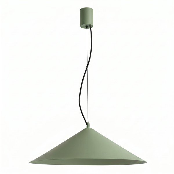 Khaki fém LED függőlámpa ø 50 cm FINT – Thoro