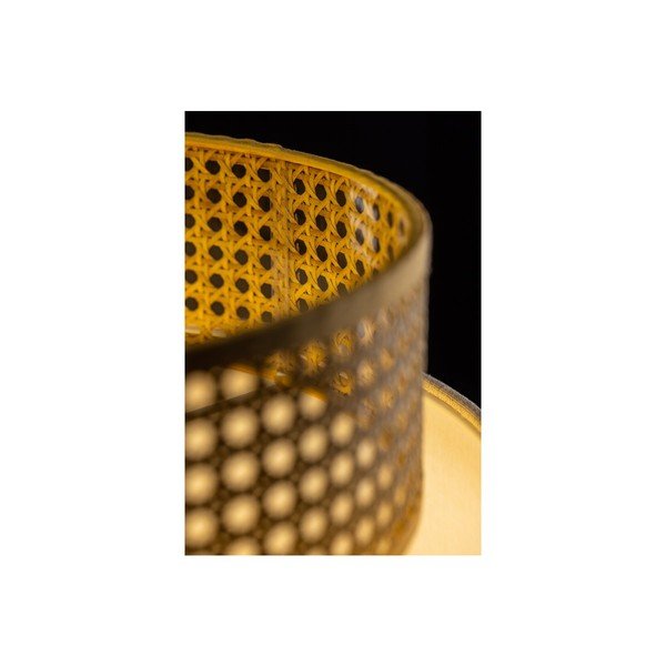 Natúr színű függőlámpa rattan-textil búrával Abra 2 – GTV-image-3