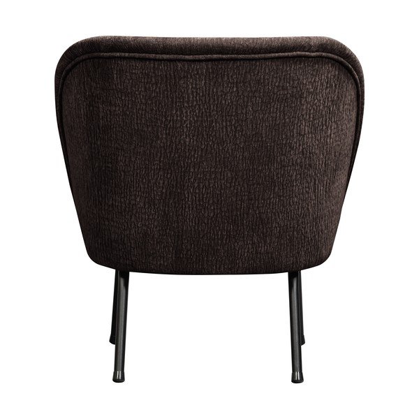 Sötétbarna zsenília fotel Vogue – WOOOD-image-3