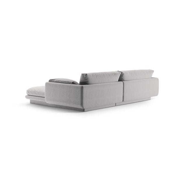 Világosszürke sarokkanapé (bal oldali) Torino – Micadoni Home-image-3