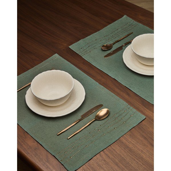 Bézs kerámia tányér ø 28 cm Varla – Kave Home-image-3