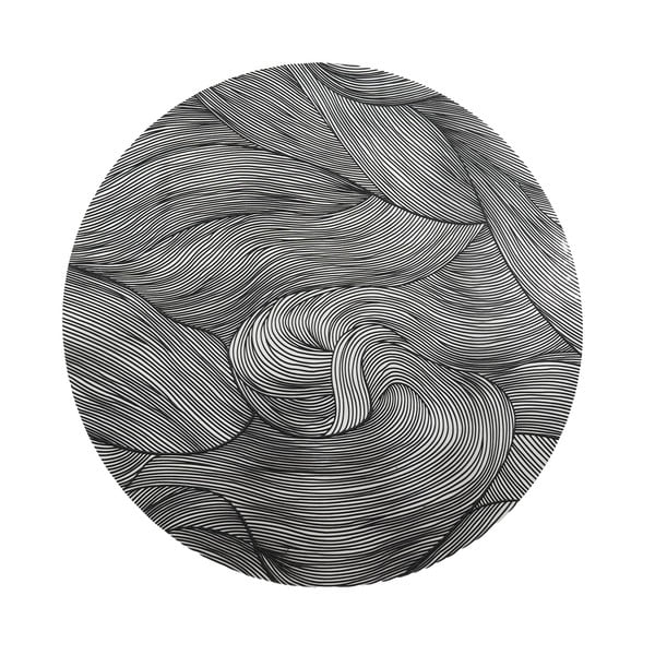 Műanyag tányéralátét ø 38 cm Celeste – douceur d'intérieur